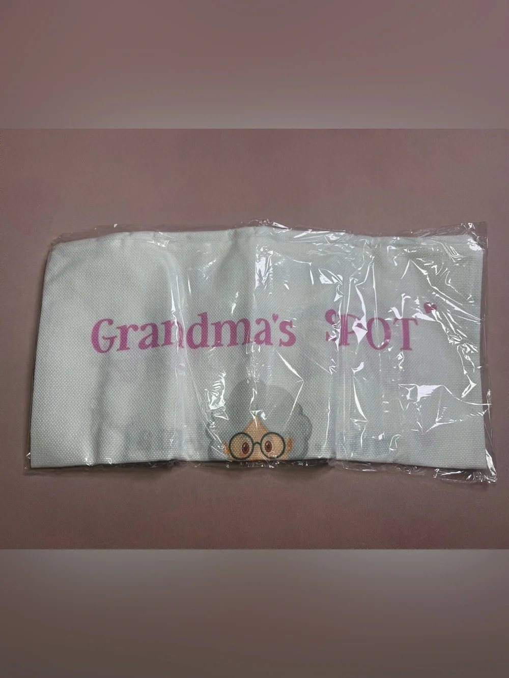 Grandma's Spot ﻿﻿1 Linen Double Sided Pillow Cover Case 18